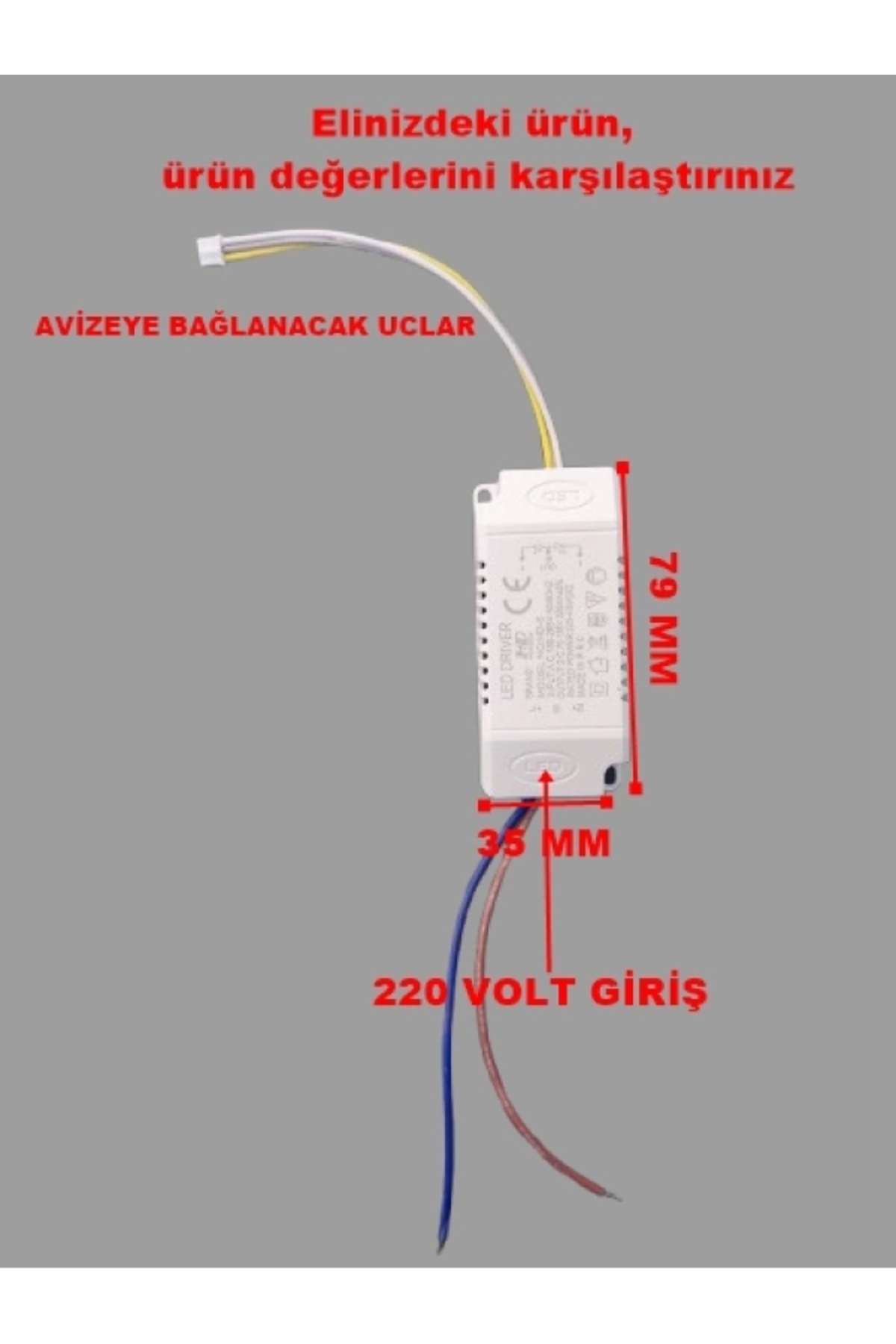 YILDIZ Led Avize Trafosu DC 70-150v 20-40w X 2 İki Modlu - Fiyatı YILDIZ Led Avize Trafosu DC 70-150v 20-40w X 2 İki Modlu - Fiyatı