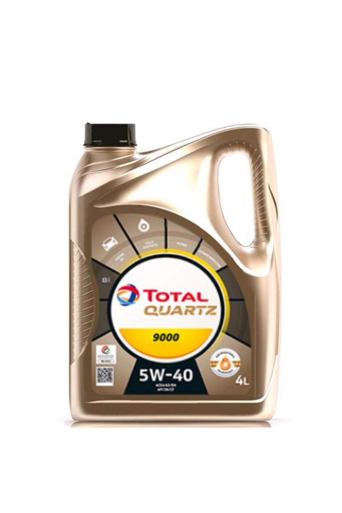 Total Quartz 9000 5W-40 4 Lt Tam Sentetik Motor Yağı