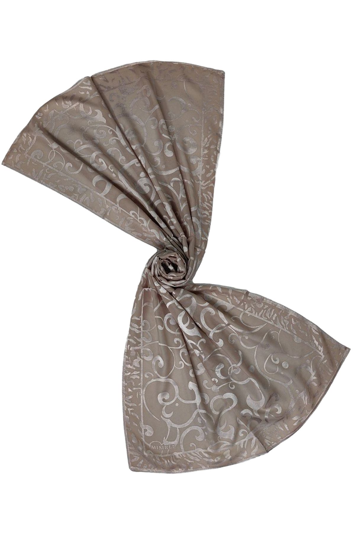 mim eşarp-Egyptian Scarves Ethnic Patterned Devore Shawl 3