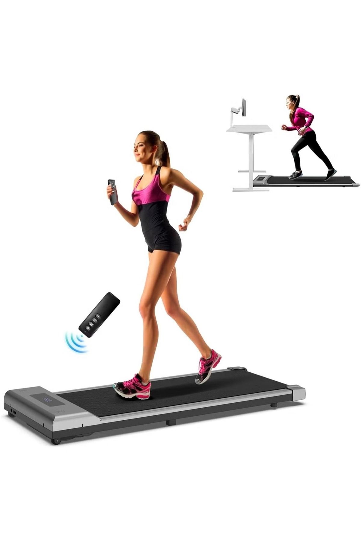 Denx-Foldable treadmill for home use that can be stored under the bed/sofa DX2590 6