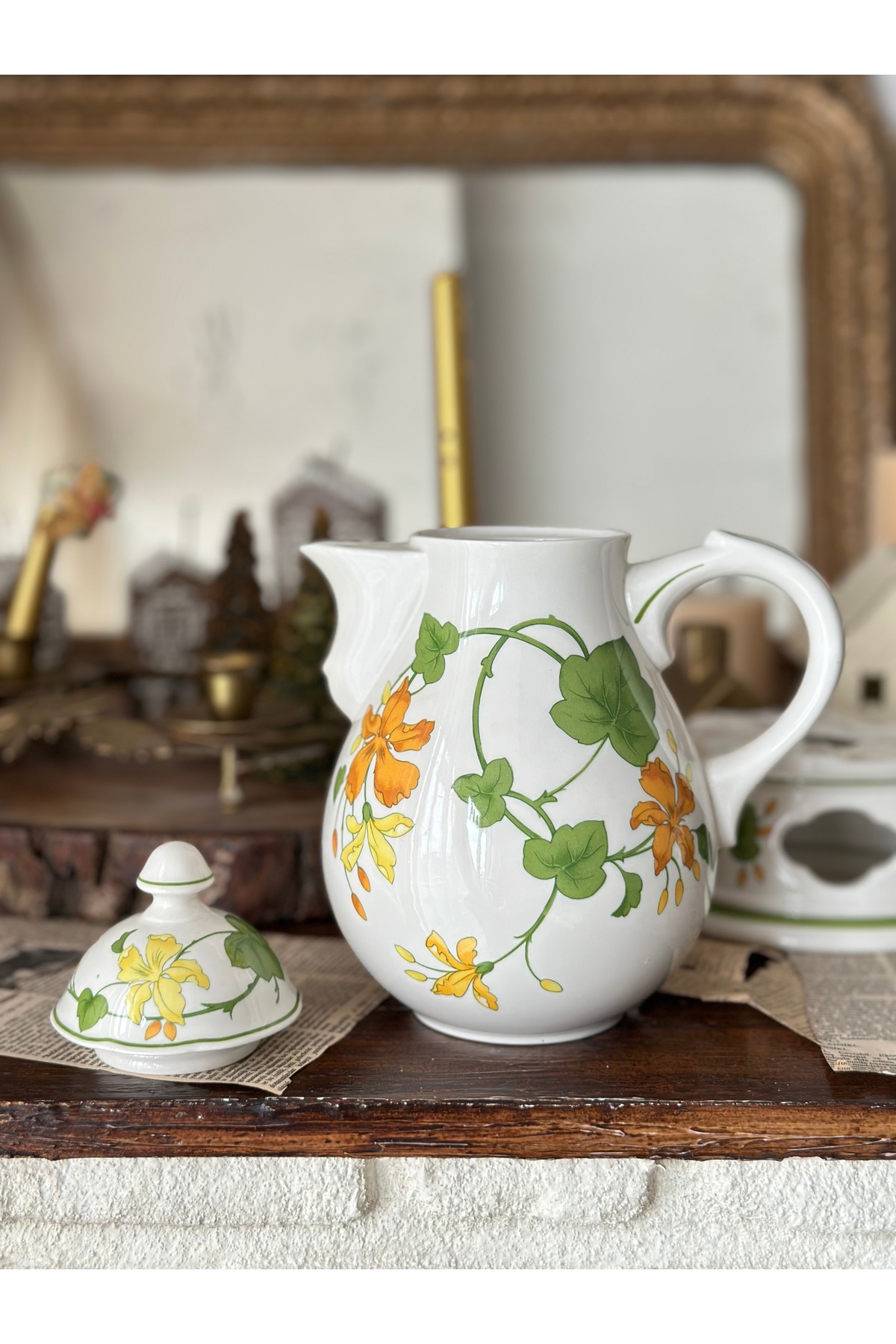 Villeroy & Boch Villeroy Boch Geranium Serisi Yeşil Turuncu Sarı