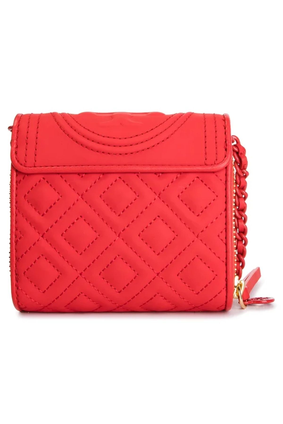 Tory Burch-Mini Fleming Matte Wallet On A Chain 3