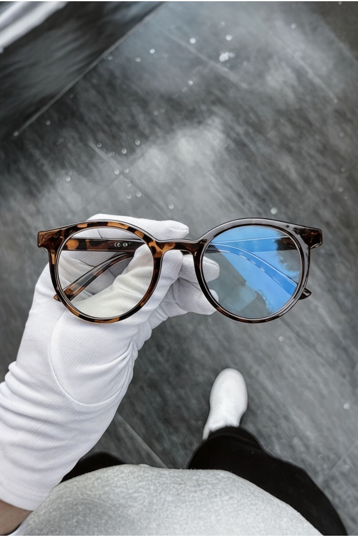 BAPPİR-Leopard Patterned Blue Light Protective Blue Block 1