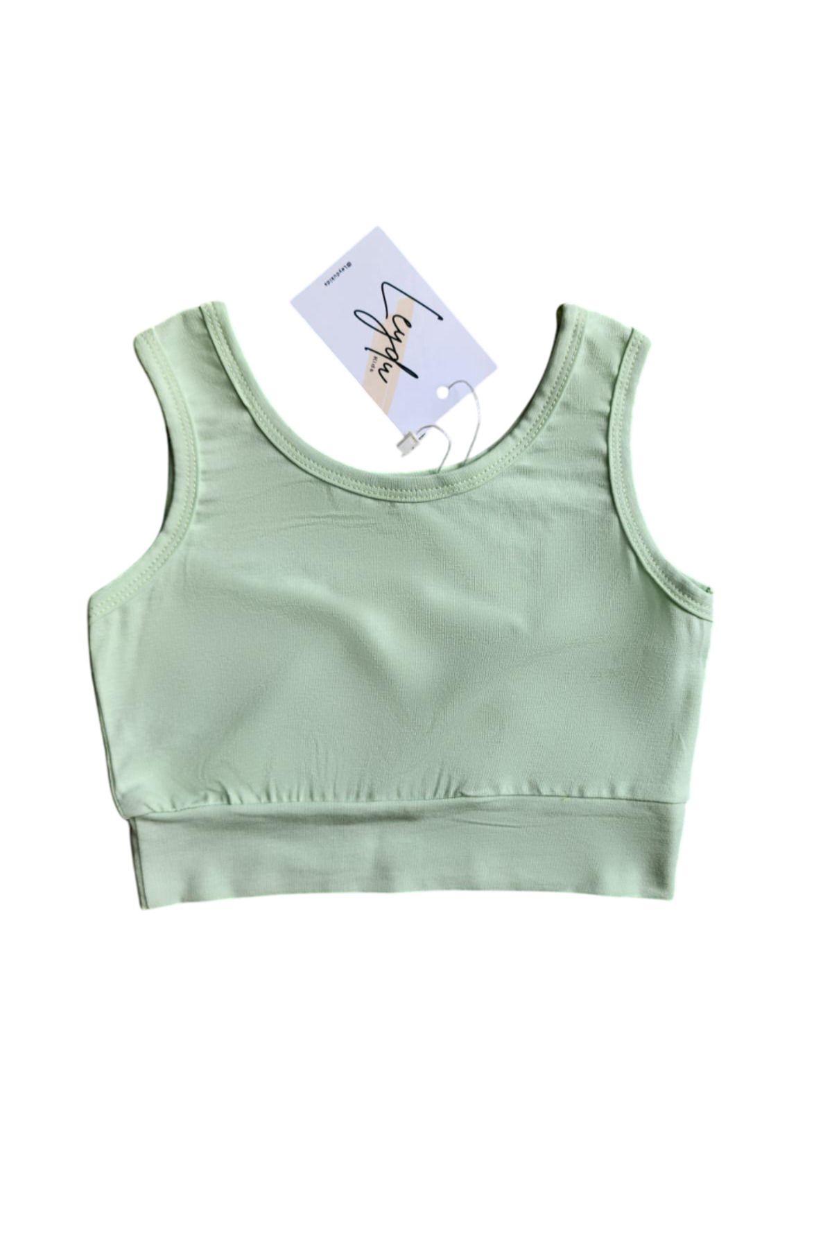 Leydukids Aspect Crop Pentru Copii 100% Bumbac Neimprimat Femeie - 5–6 years