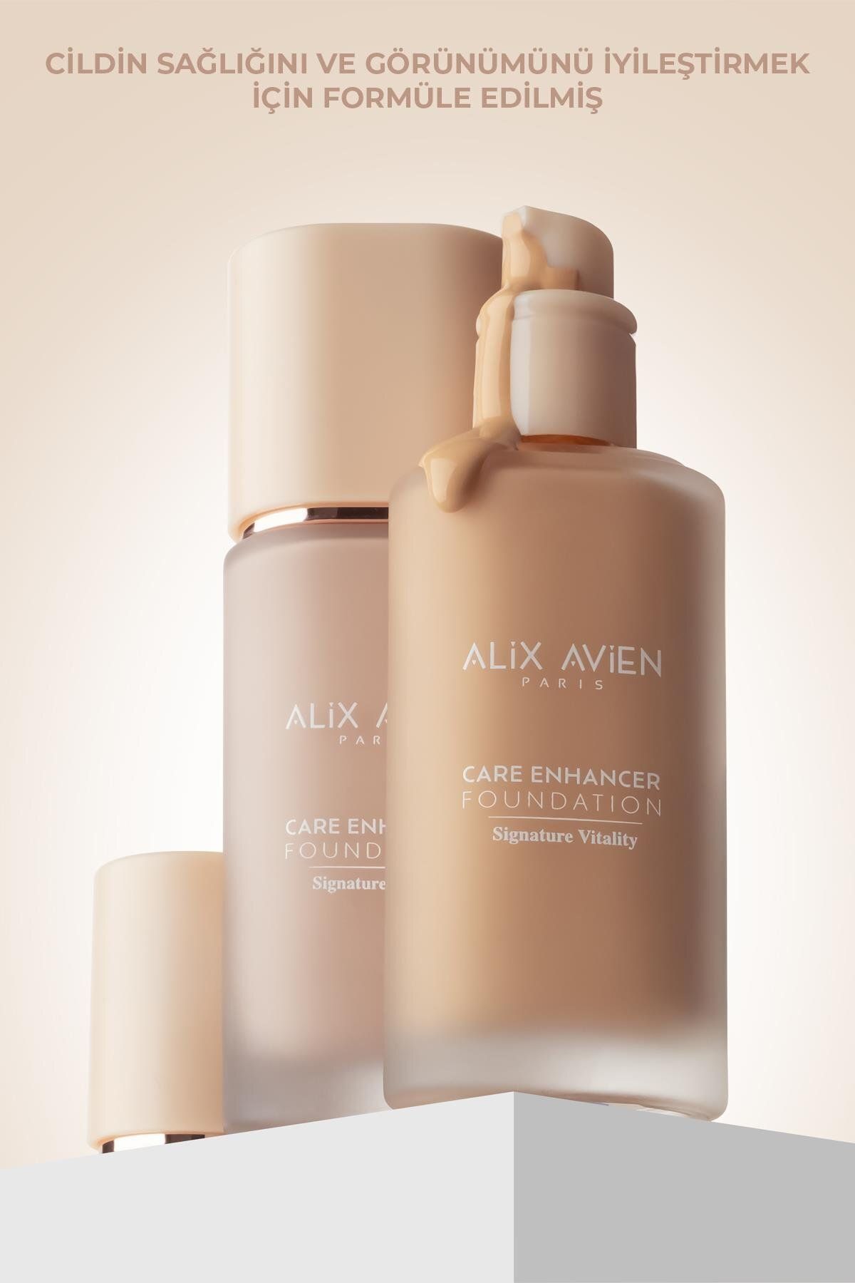 Alix Avien-Anti-Wrinkle Spf30 Foundation Parrukçu, Care Enhancer 807 Apricot 3