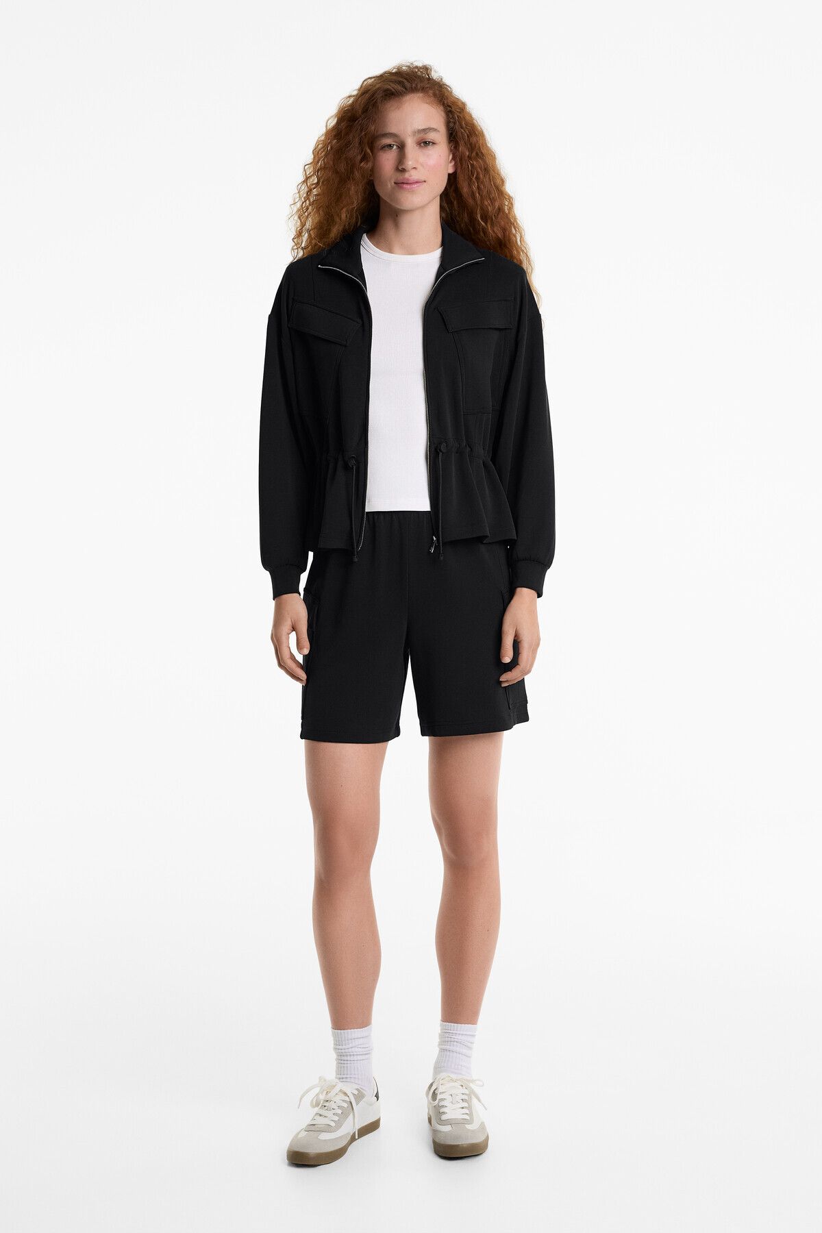 Oysho-Soft Touch Bermuda shorts with modal and pockets 7