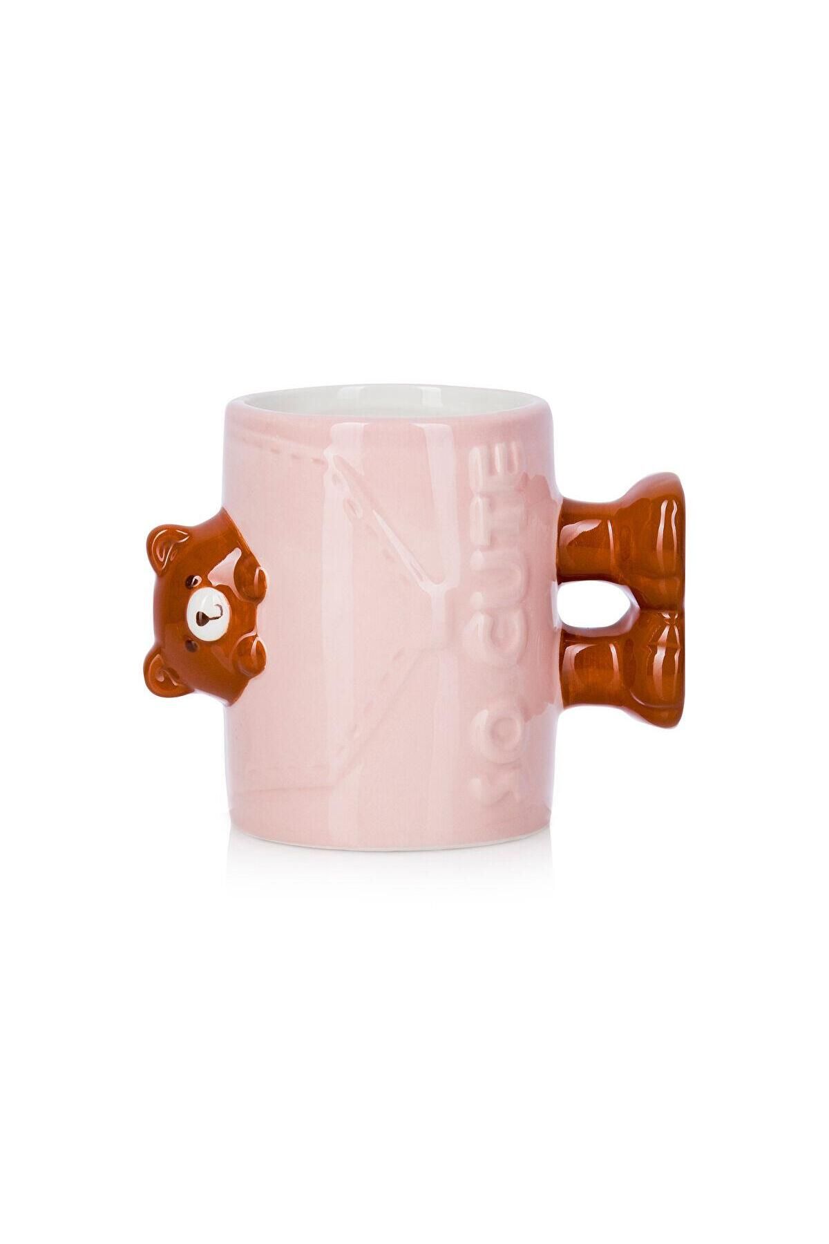 LC Waikiki-Lcw Home Bear Figured Ceramic Mug 438 ml 5