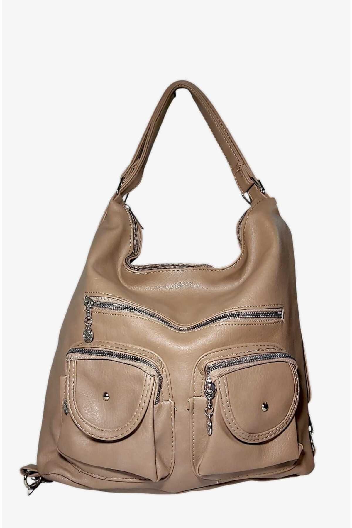 roseberry-حقيبة كتف نسائية كبيرة الحجم من مينك - R1143 3