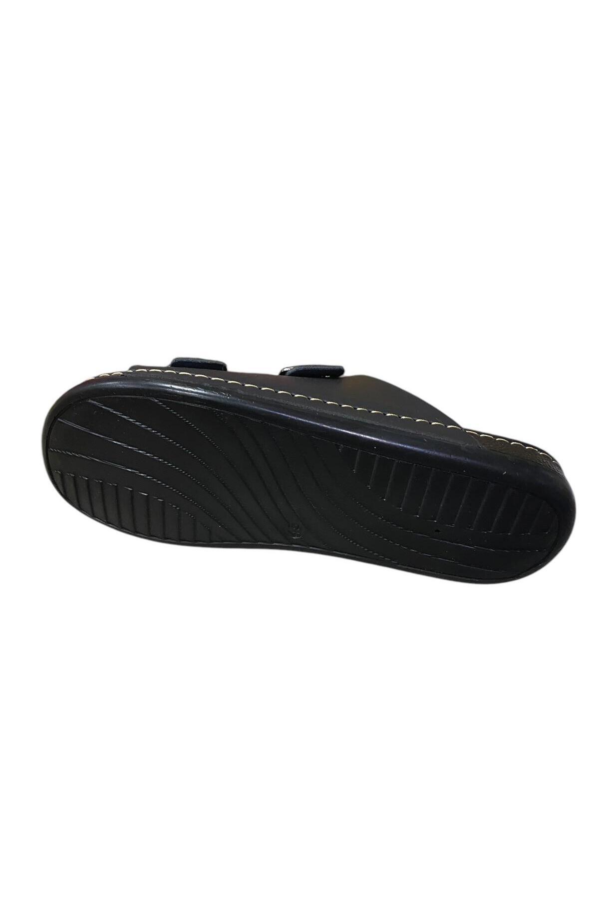 Apella-Men's Flat Sole Double Buckle Summer Slippers 6
