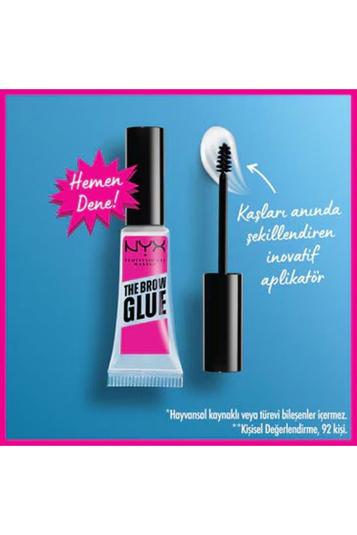 NYX-Eyebrow Fixing Mascara - Transparent Brow Glue 2