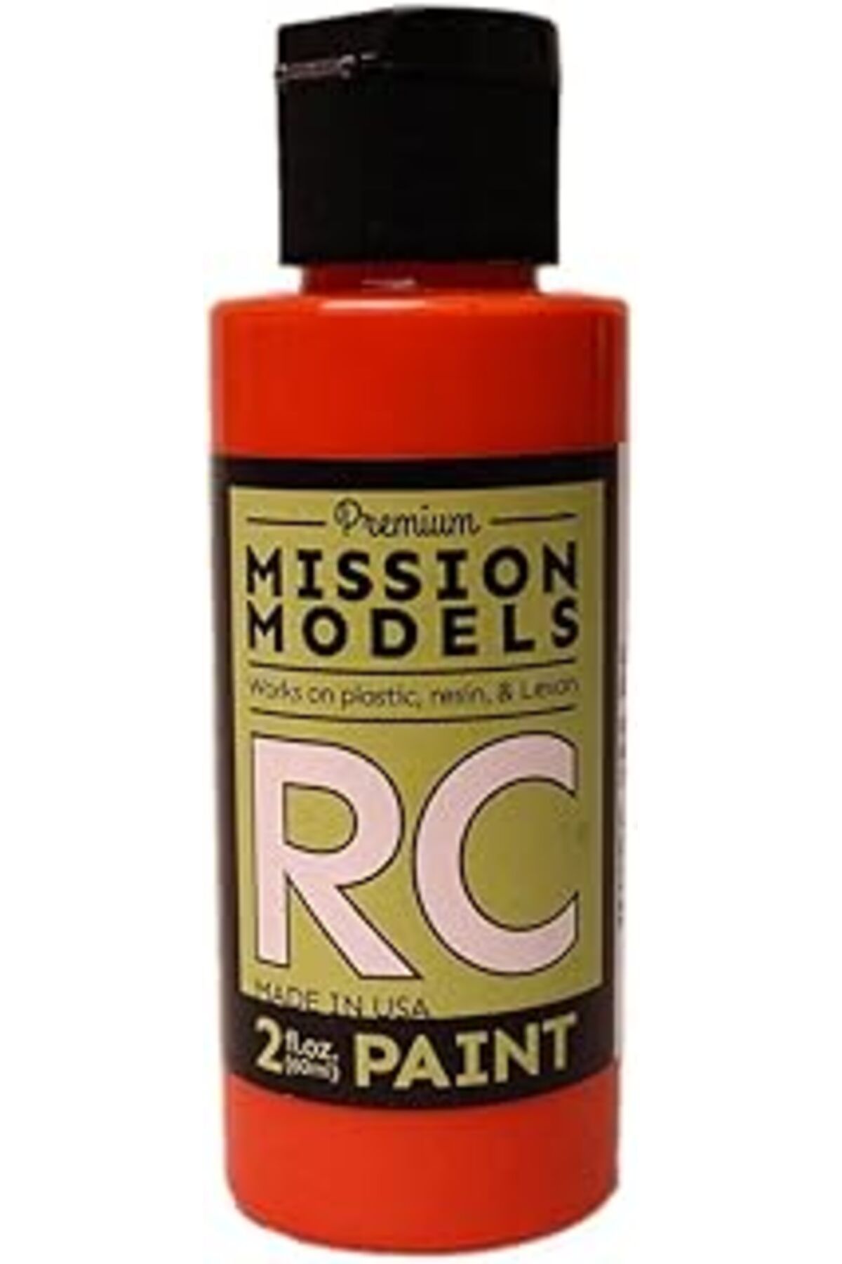 NETWORK ART Mission Models MMRC-055 Su Bazlı RC Boya, 56 ml Şişe, Şeffaf Turuncu