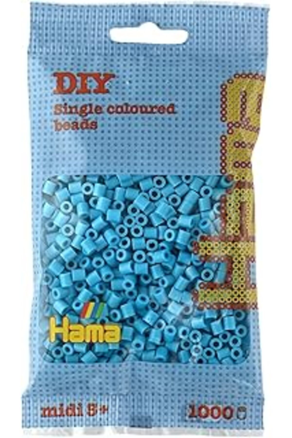 Mu Art Hama Perlen Beads Ice Blue (1000 Midi Beads)