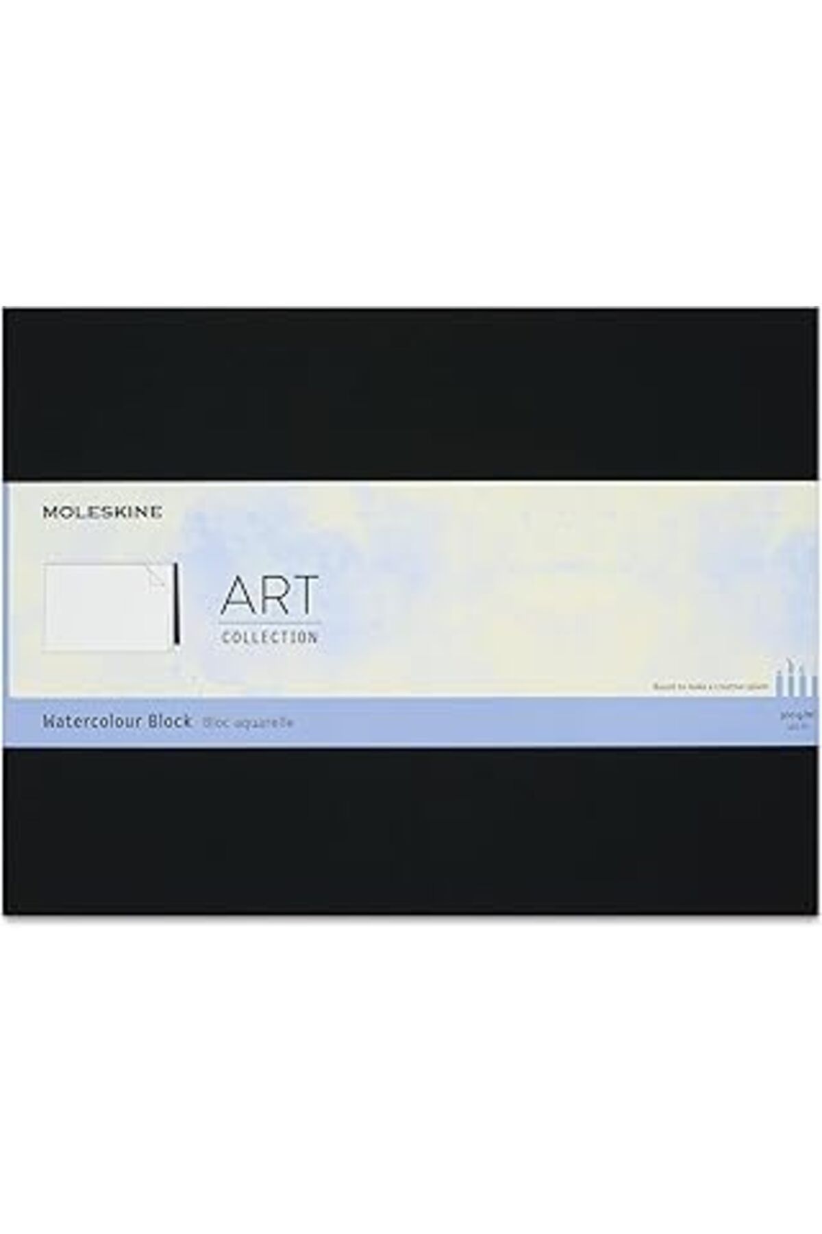 Mu Art Ahşap Moleskine Art Collection Suluboya Bloğu - Sulu Boya Için Çizim Defteri, Kağıt Sulu Boya Için Uygun,