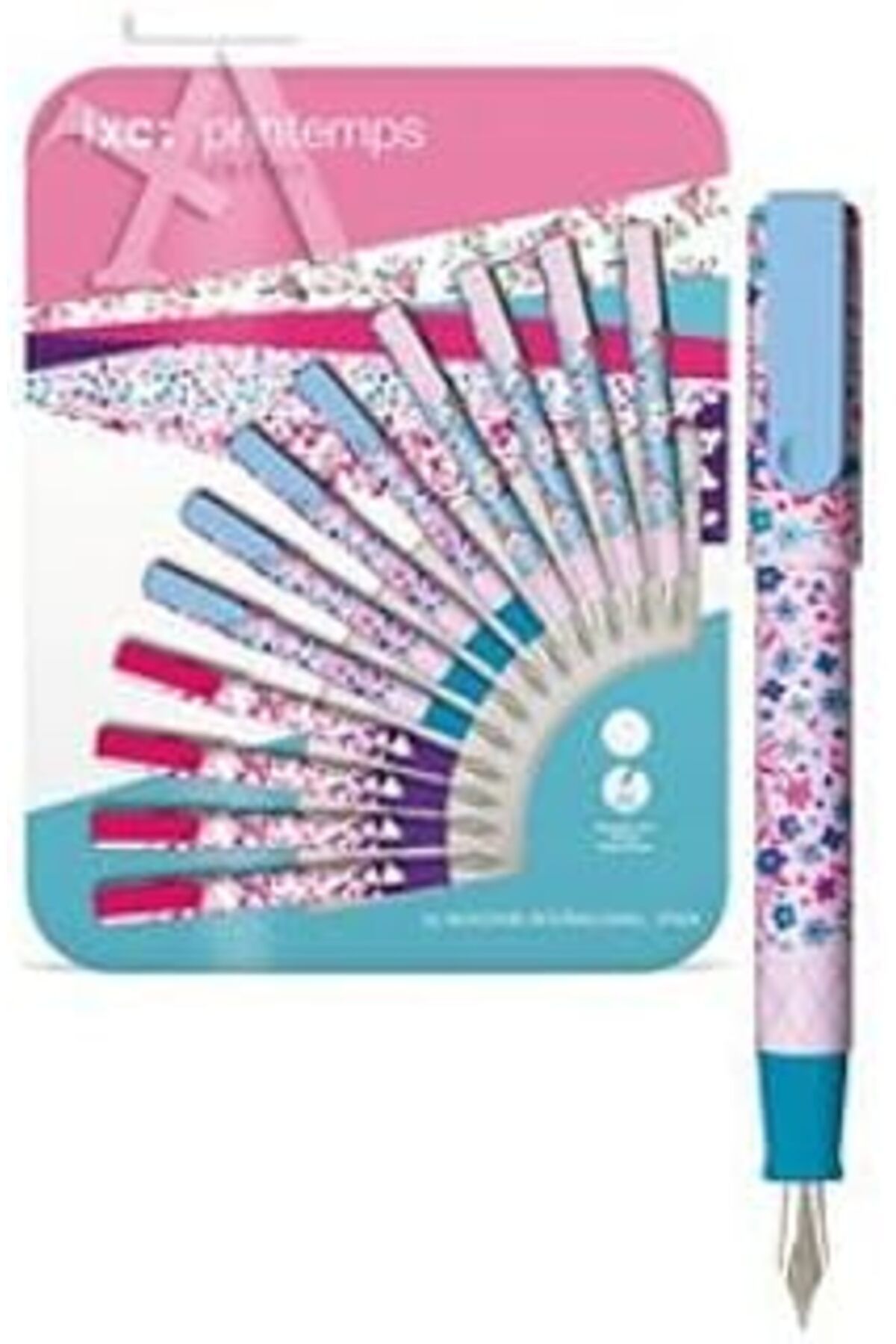 Mu Art Ahşap Inoxcrom Dolmakalem Printemps Cotton