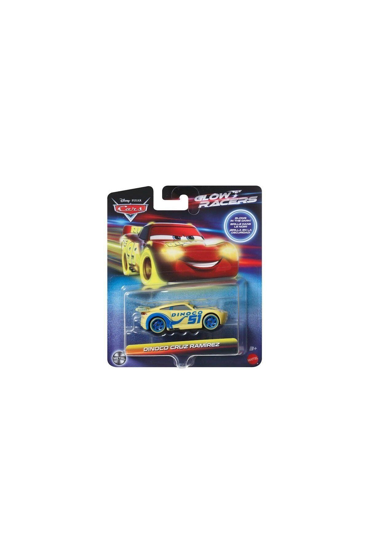 Easy Tedarik HPG76 Cars Karanlıkta Parlayan Yarışçılar Tekli Karakter Araçlar