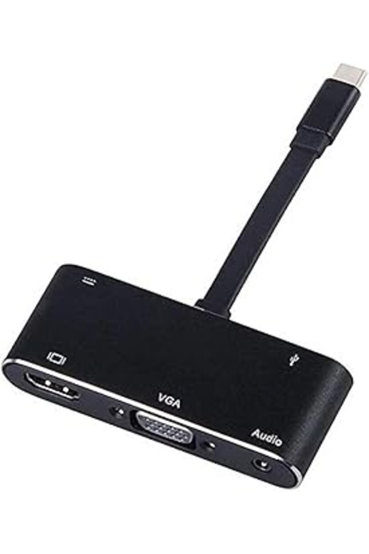 robotrend Alfais 4348 Usb 3.1 Type C To Hdmi Vga 3.5Mm Usb 3.0 Çevirici Dönüştürücü Adaptör