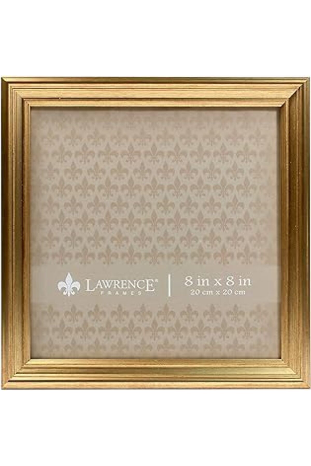 robotrend Lawrence Frames Sutter Resim Çerçevesi, 20,3 X 20,3 Cm, Altın Rengi