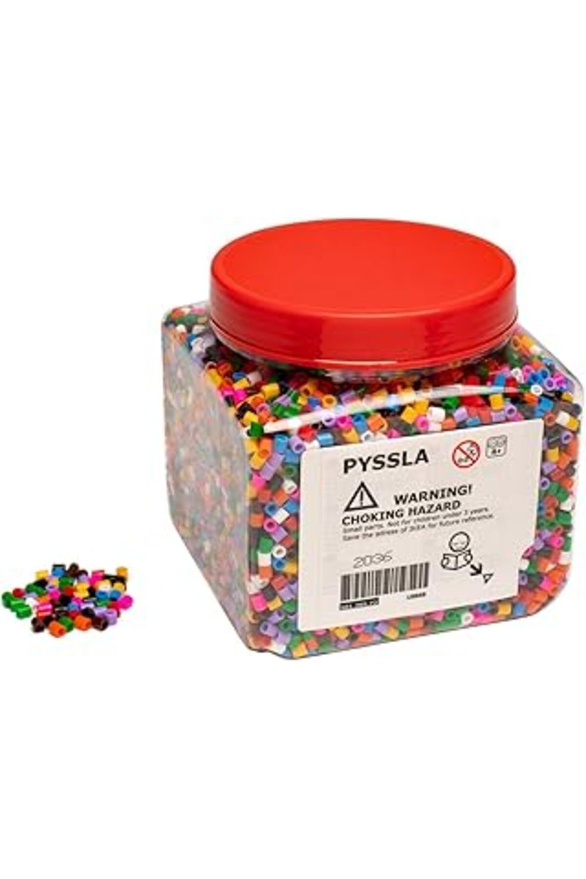 Mu Art Pyssla Boncuklar, Çeşitli Renklerde Belikli Boncuk Aksesuar Yelpazesi, Çocuklar