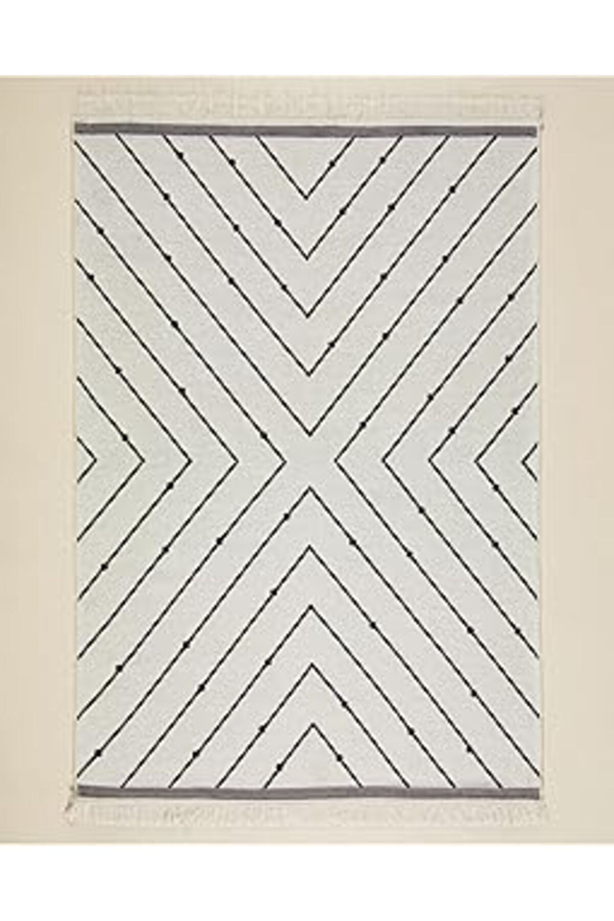 Mu Art English Home Mirage Dokuma Kilim Siyah