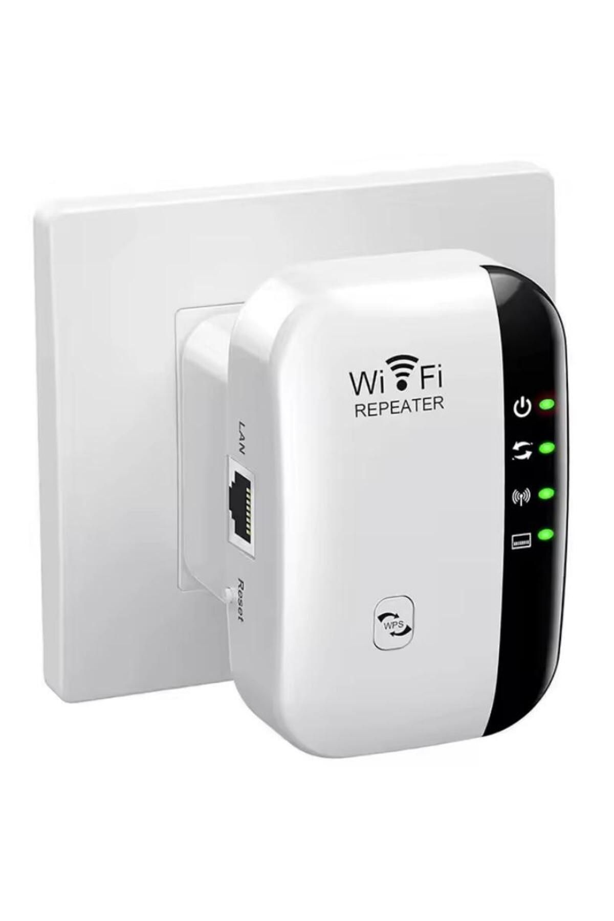 Generic-300M UK wireless WIFI repeater signal amplifier AP router through the wall 8