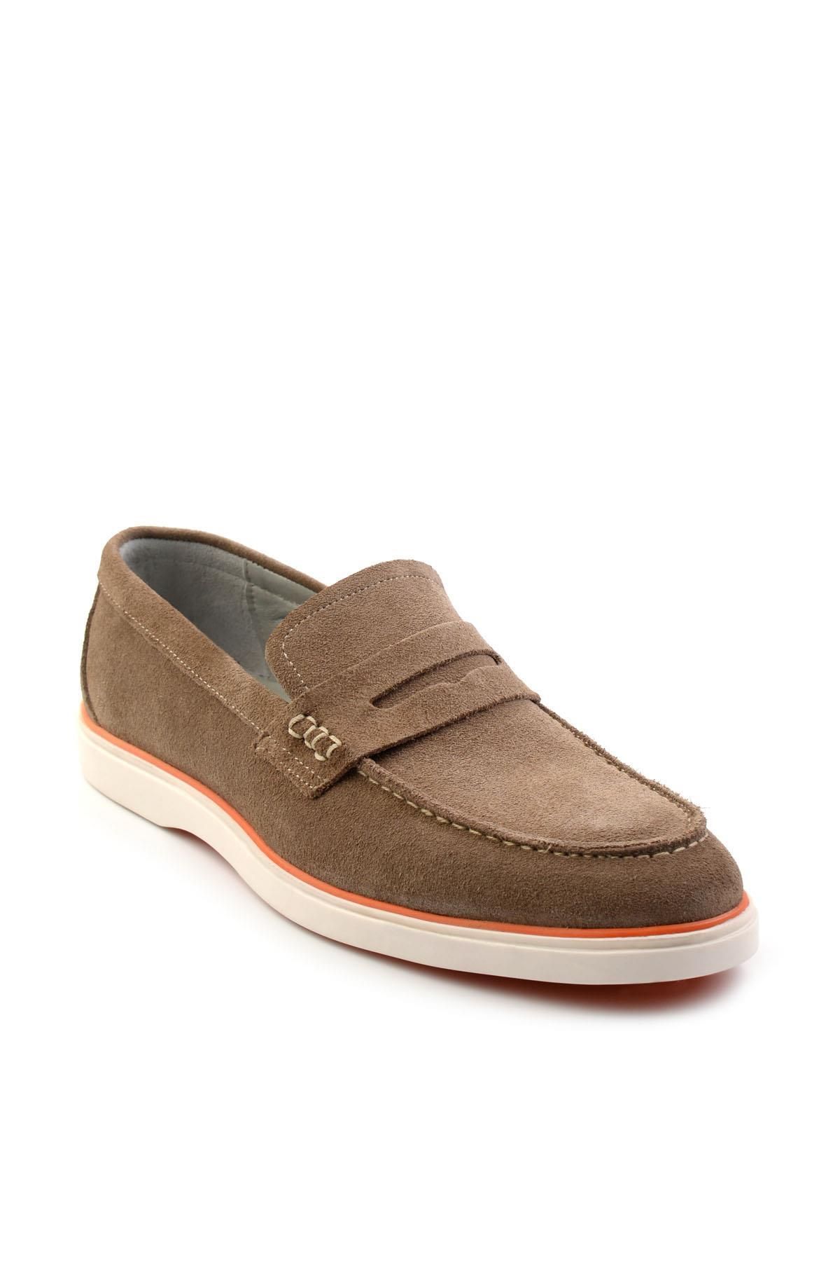 Bambi-Ανδρικά Loafer Παπούτσια Sand Leather E01054184802 2