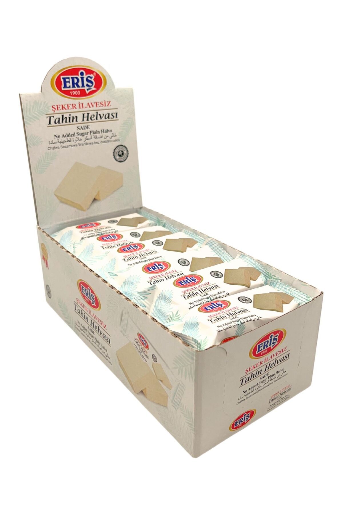 Eriş Helva 40 g Şeker İlavesiz Tahin Helva 24'lü