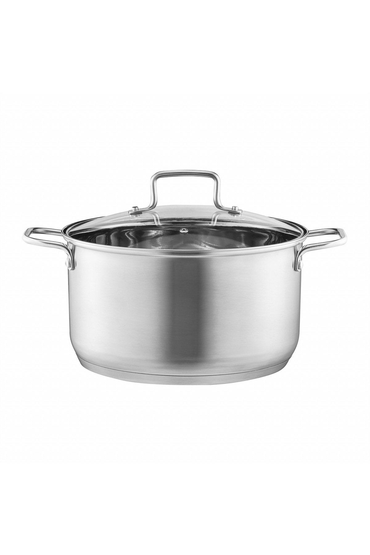 Ambition-Stainless steel pot with lid 24cm, 4.5L, Hugo 1