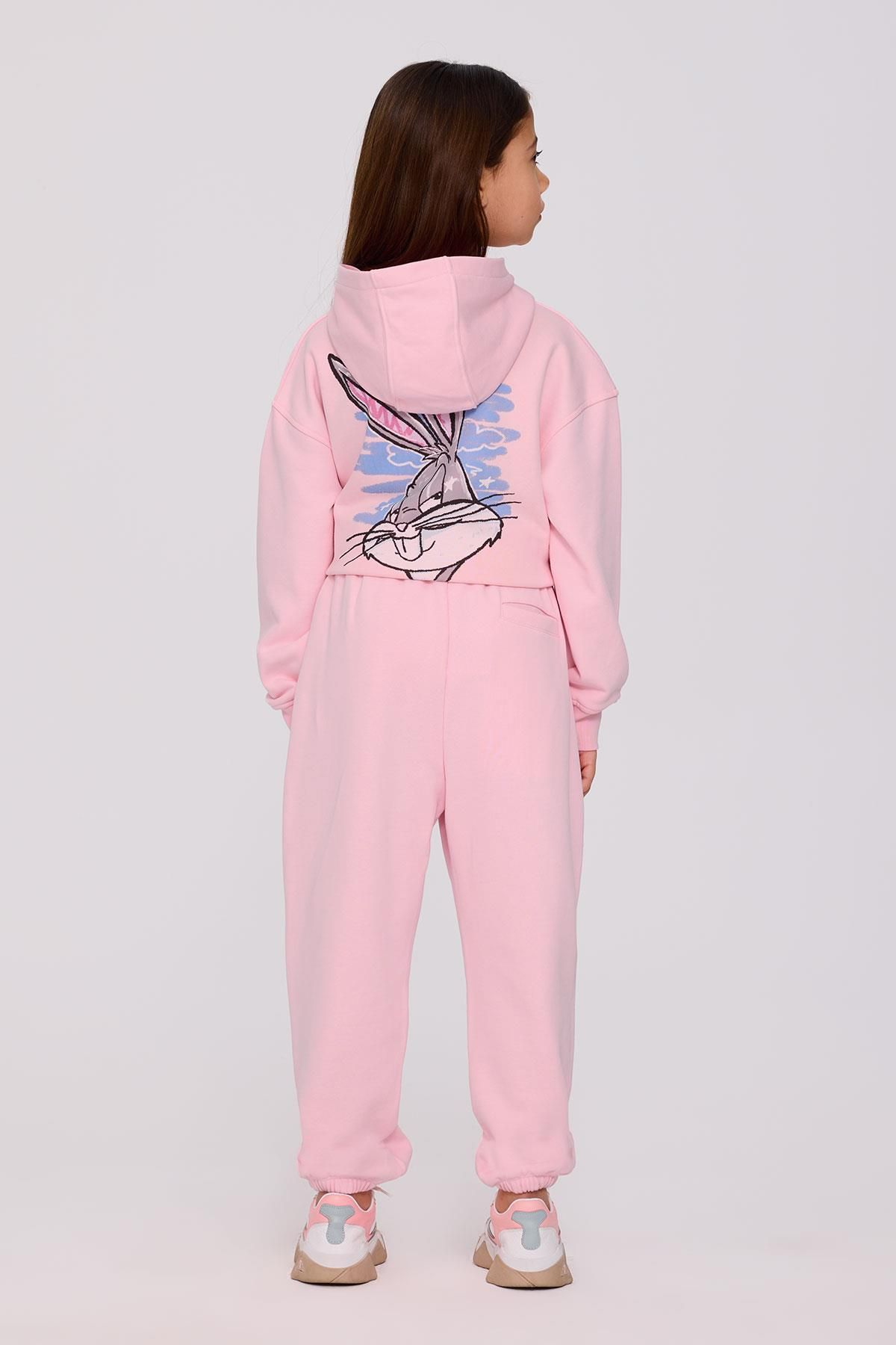 Iceberg-BG Store بنطال رياضي وردي للفتيات 4