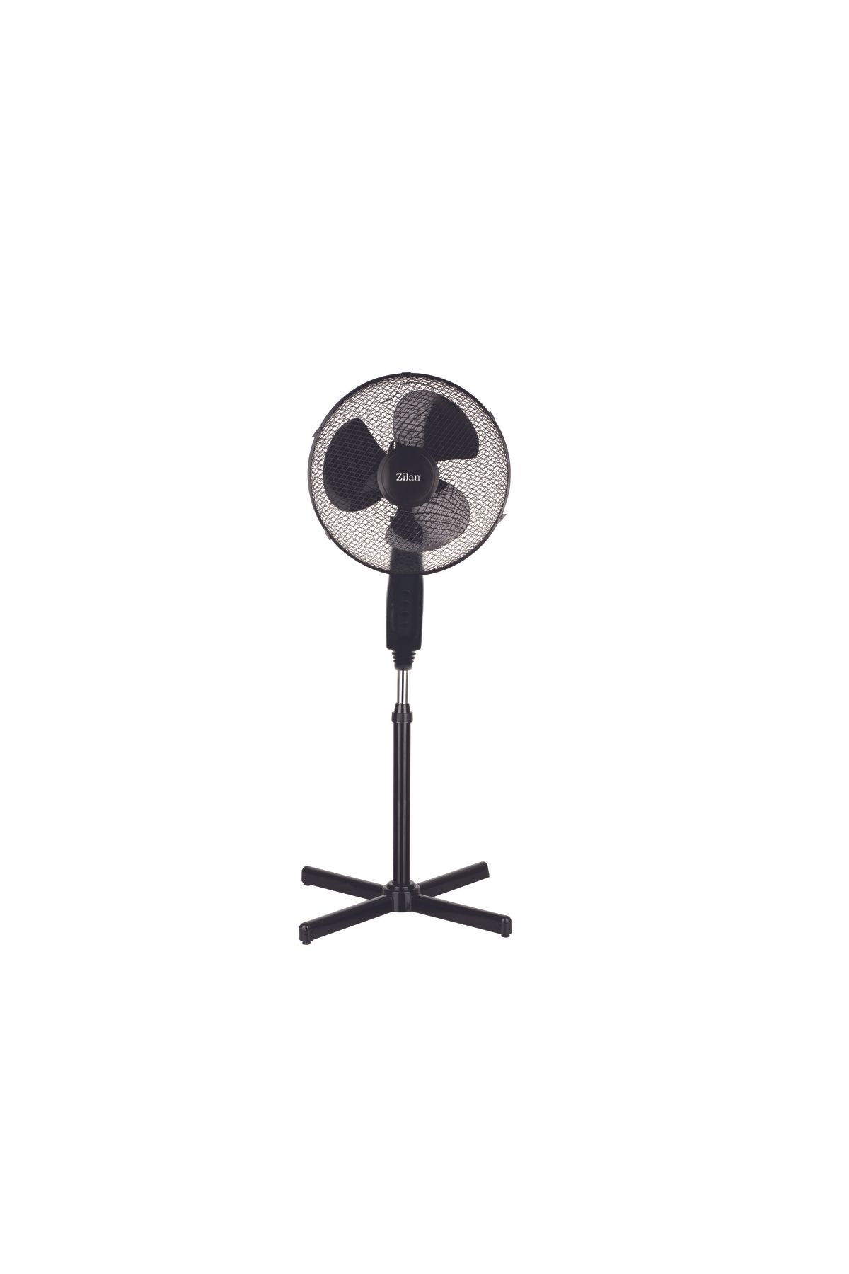 Zilan Ventilator Cu Picior Zln2000, Inaltime Reglabila, 40w, 3 Trepte De Viteza - One Size