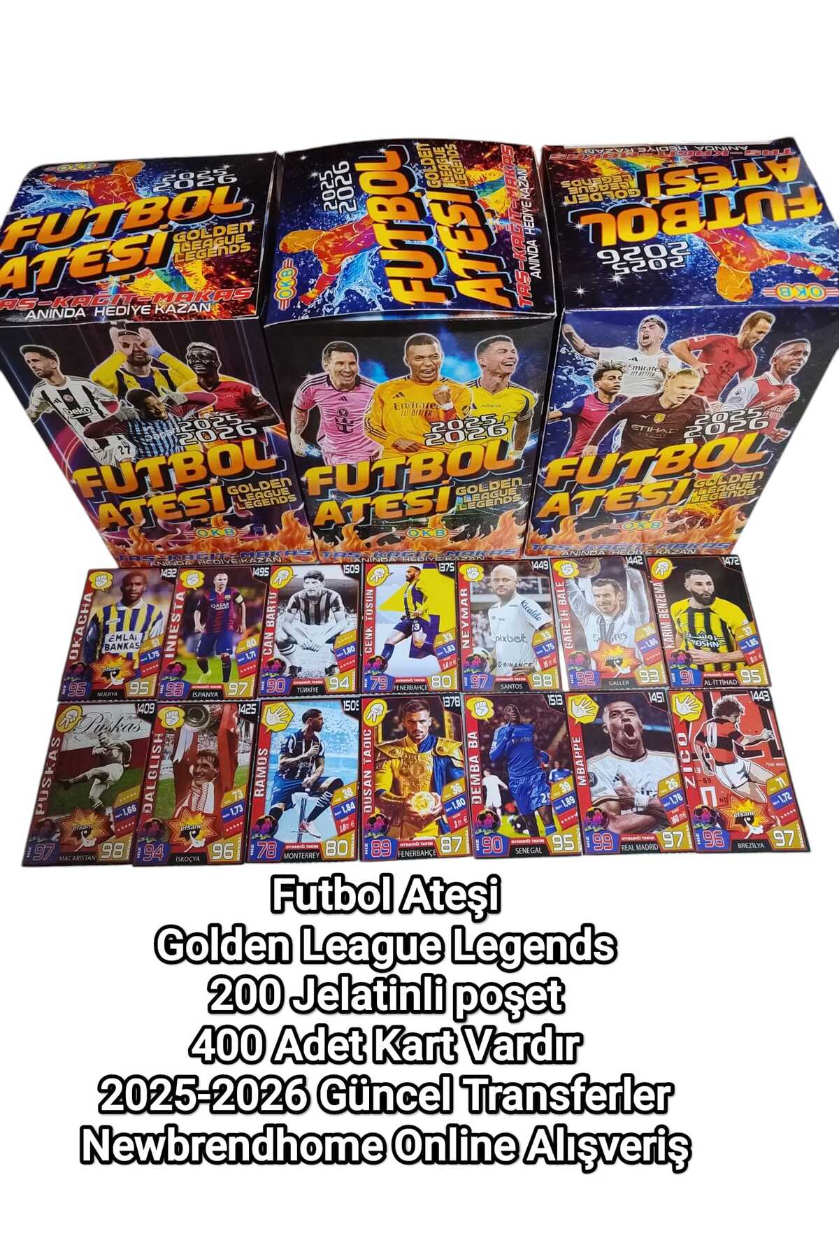 Emrah Gültekin Futbol Ateşi Golden League Legends (200 Jelatin 400