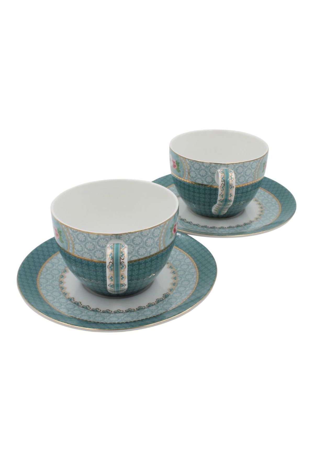 Pip Studio-Set of 2 Cups and Saucers, Blushing Birds Collection 4