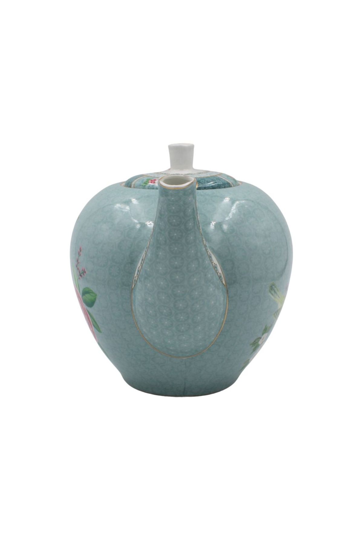 Pip Studio-Porcelain teapot, Pip Studio, Bleu, 1.6l, Blushing Birds collection 3