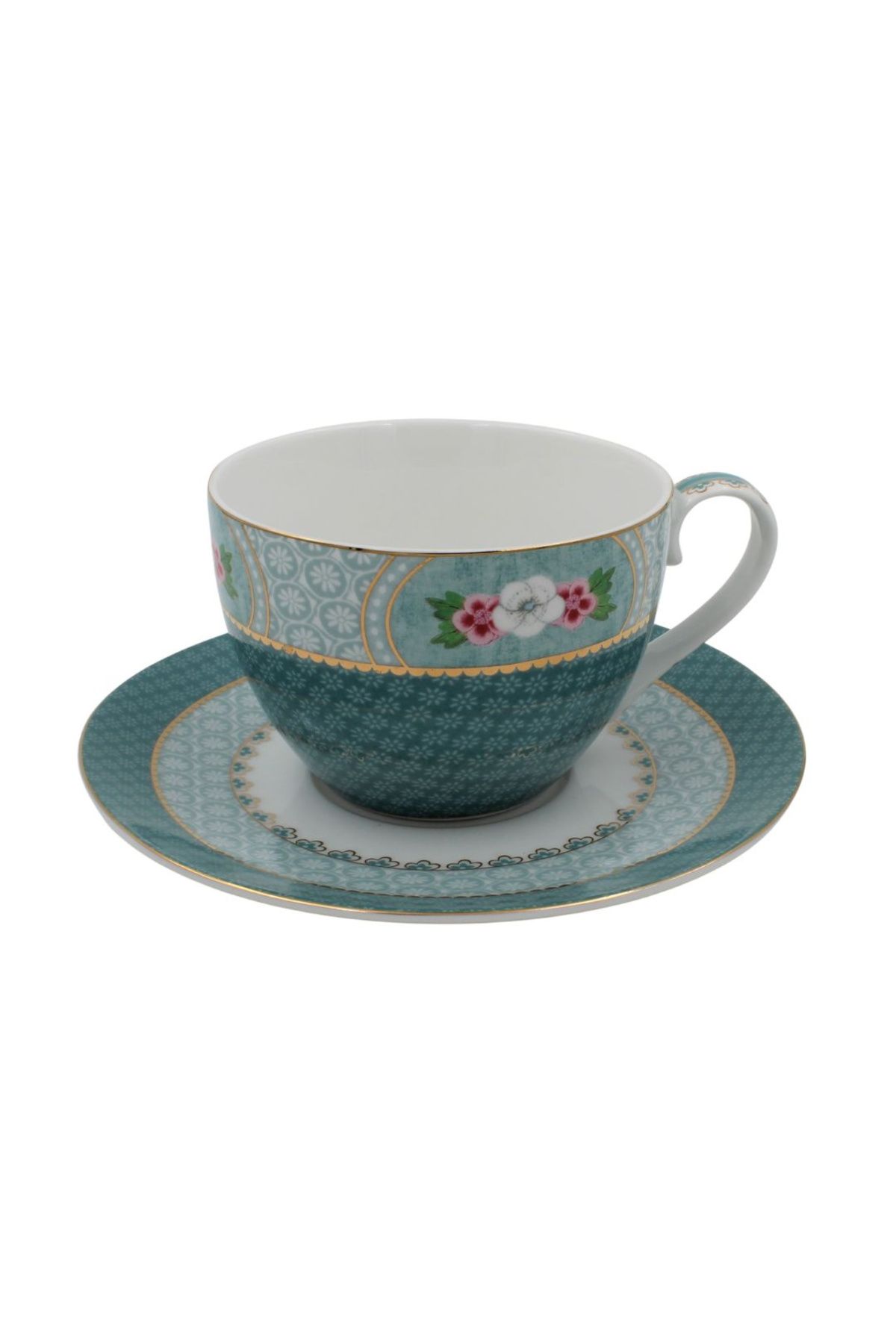 Pip Studio-Set of 2 Cups and Saucers, Blushing Birds Collection 2