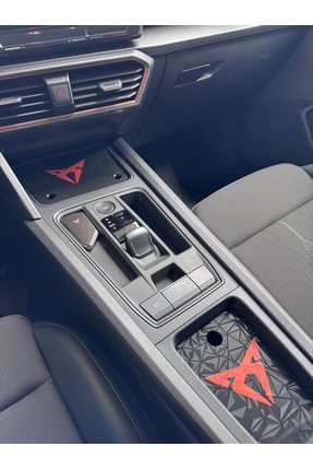 ArdDekor Cupra Formentor & Leon Bardaklık Ve Şarj Bölmesi Kapağı (PRİZMA GÖRÜ...