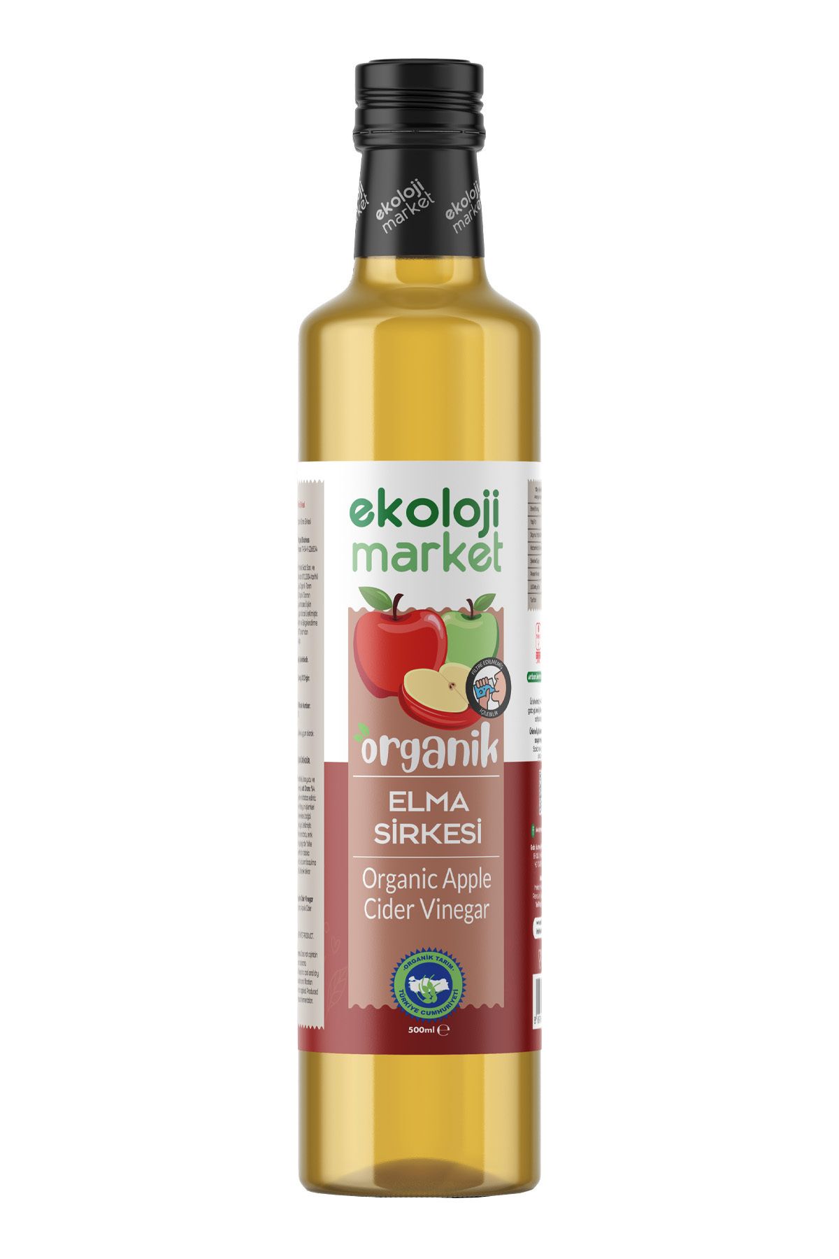 Organik Glutensiz Elma Sirkesi 500 ml