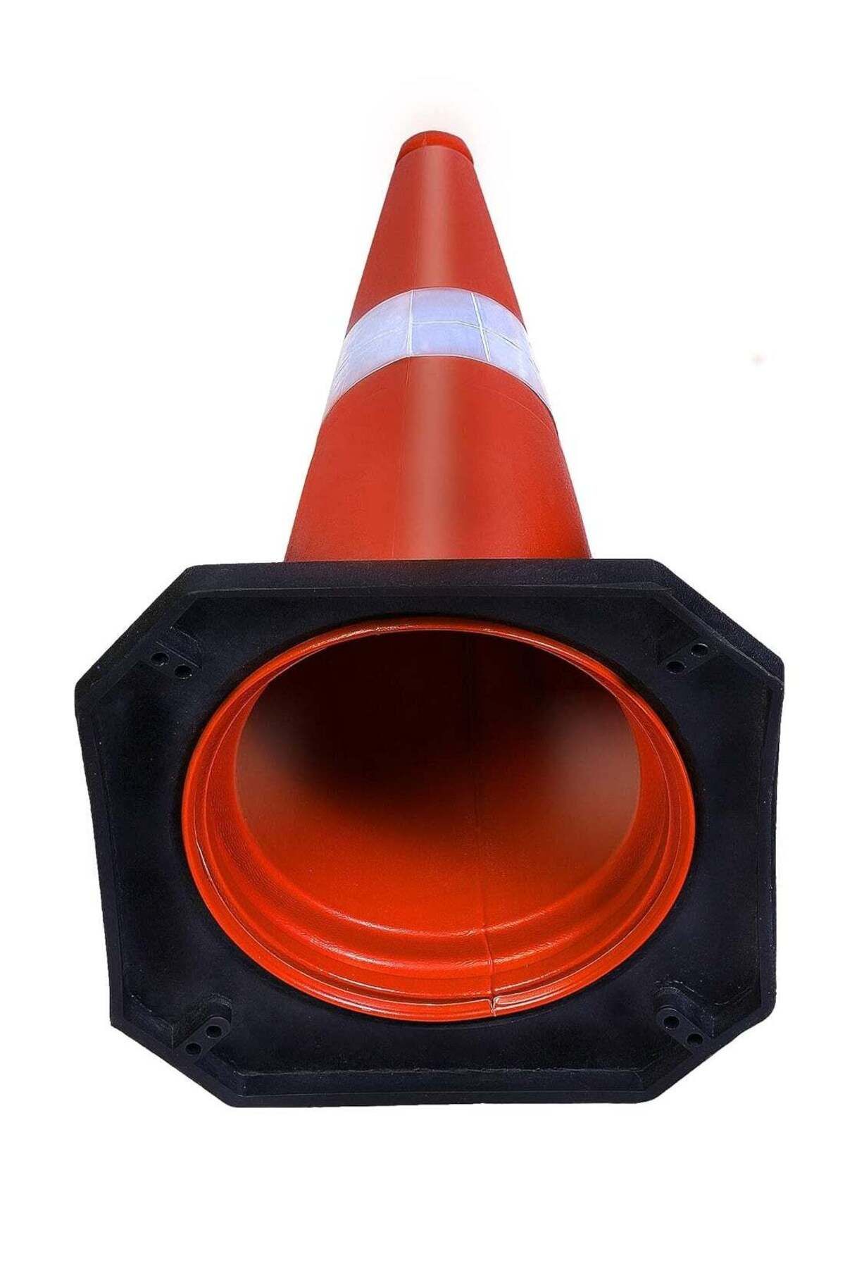 Generic-1pc 75cm Traffic Cone - Safety Cone with Reflective Collar for Parking Lot and Driving Training 3