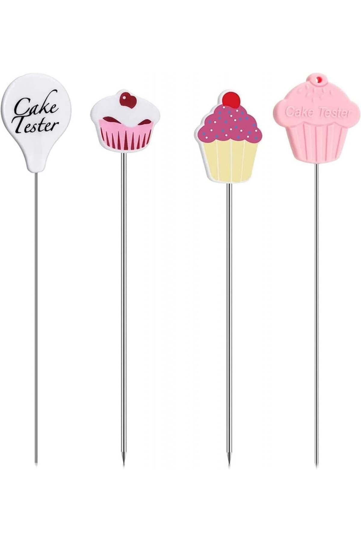 SUWYNJ Set De 4 Testere De Tort Suwynj, Otel Inoxidabil, Multicolor, 17-19 Cm - Mărime unică