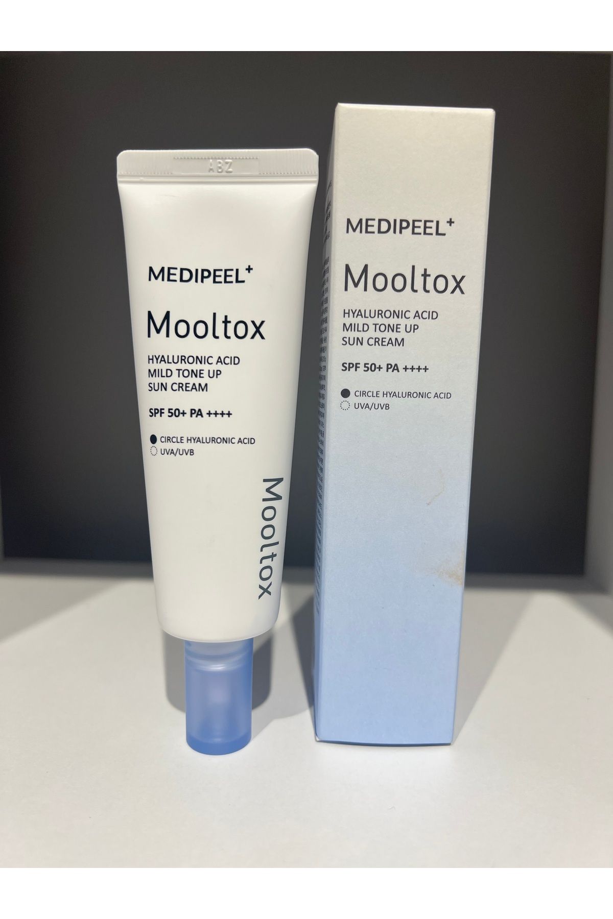 کرم ضد آفتاب MOOLTOX HYALURONIC ACID MILD TONE UP، 50 گرم Medipeel