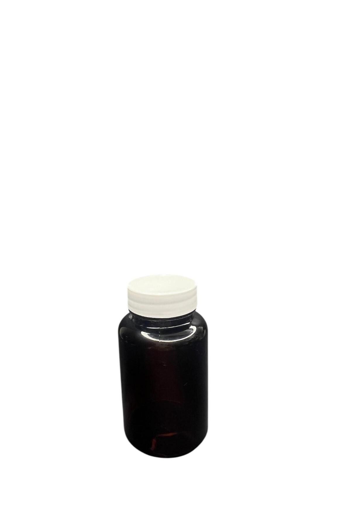 ZYLAN AMBALAJ 150ml kahverengi tablet şişesi beyaz kapak, 12 adet, tablet şişesi, ecza şişesi, kozmetik şişe