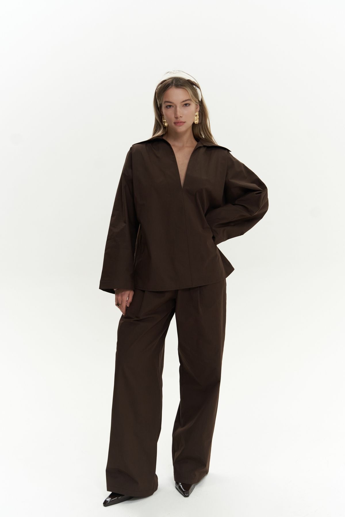 Mai-Súprava nohavíc Blenham Coffee Shirt 2