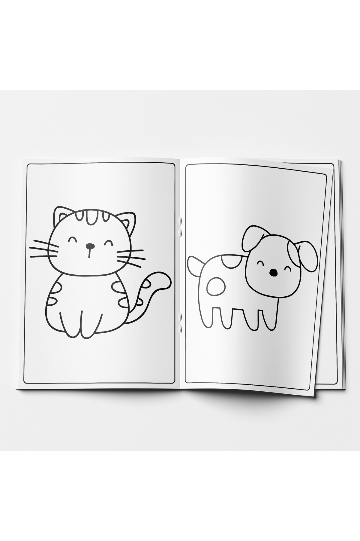 STAAU Çocuk Boyamaya Başlangıç - Bebek Boyama Kitapları Seti (3 Kitap) (Çiziktirme - Hayvanlar - Meyveler) fotoğrafı 3 (önizleme)