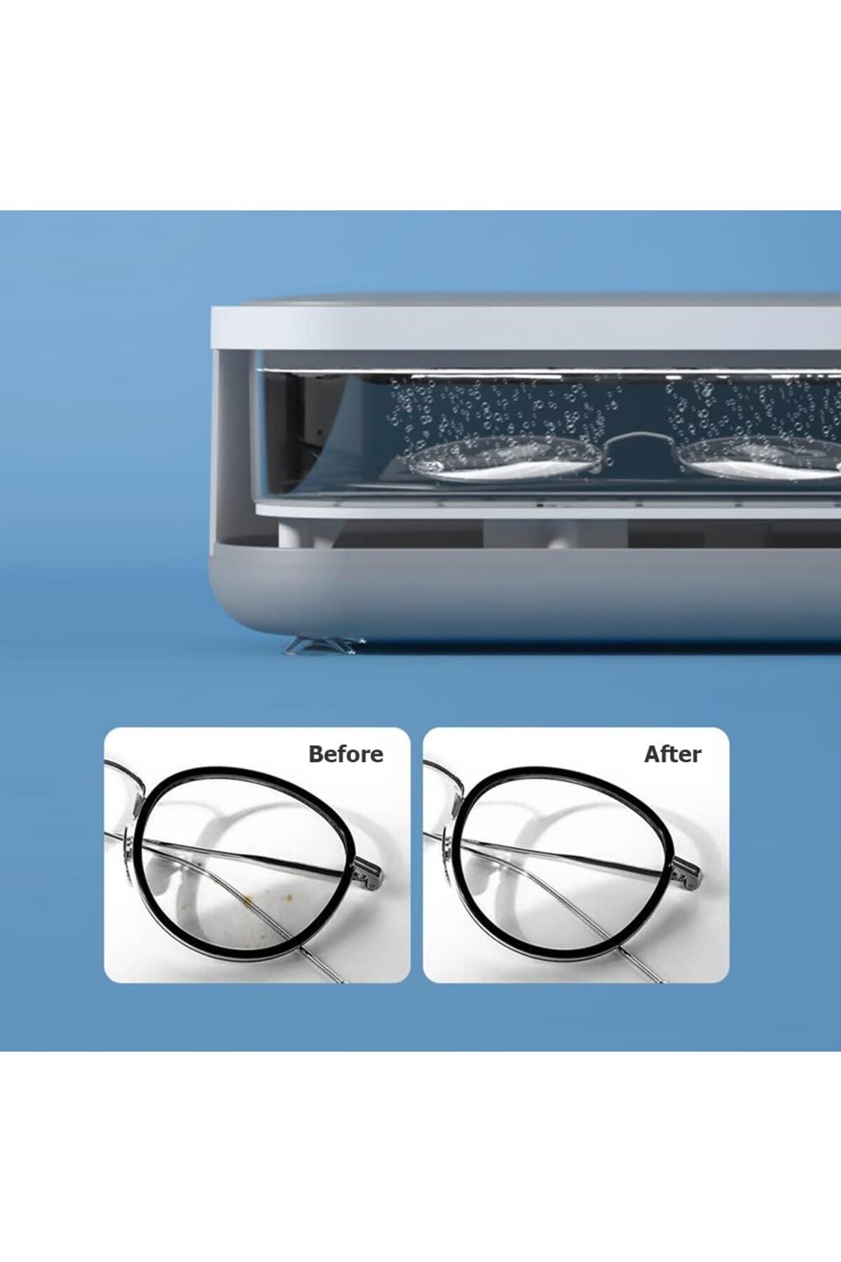 Generic-Ultrasonic Jewelry Cleaner for All Jewelry,Low Noise Ultrasonic Machine for Jewelry, Ring,Earrings 6