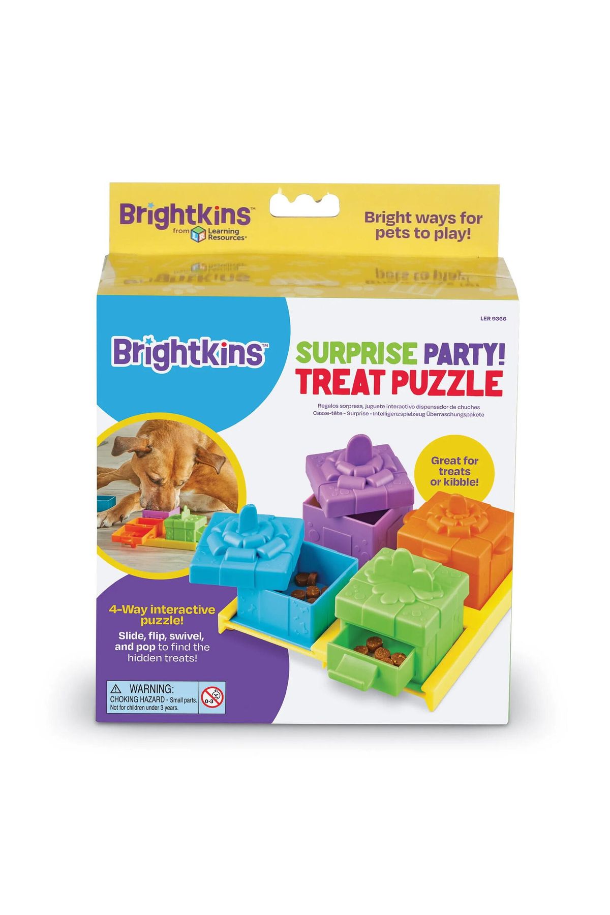 Brightkins Set Dresaj Caini - Jucarie Interactiva Pentru Recompense Petrecere Surpriza - One Size