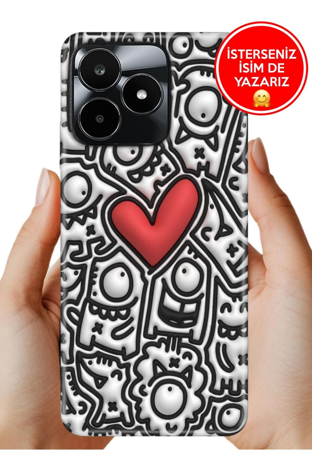 realme C53 Kılıf Baskılı Life Style Kapak Silikon Eski Çağlar