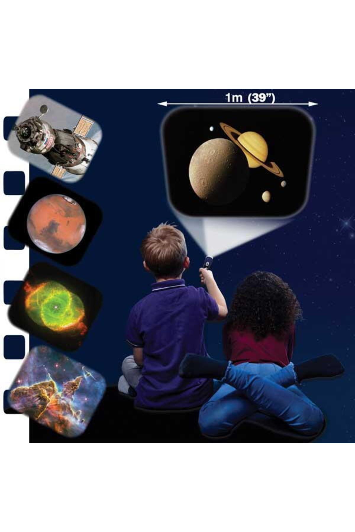 Brainstorm-Flashlight Projector - Space Adventures 5