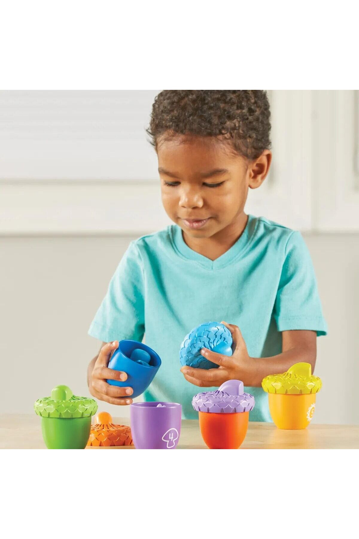 Learning Resources-Sorting and counting game - Happy Squirrels 6