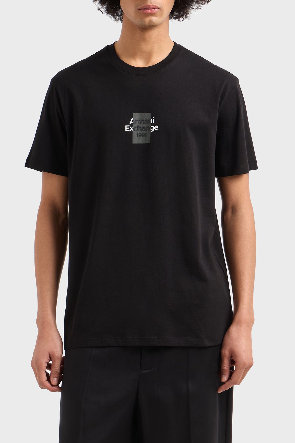 آرمانی اکسچاژ 100% پنبه تی شرت تی شرت مردانه تی شرت XM000767 AF12308 UC001 Armani Exchange