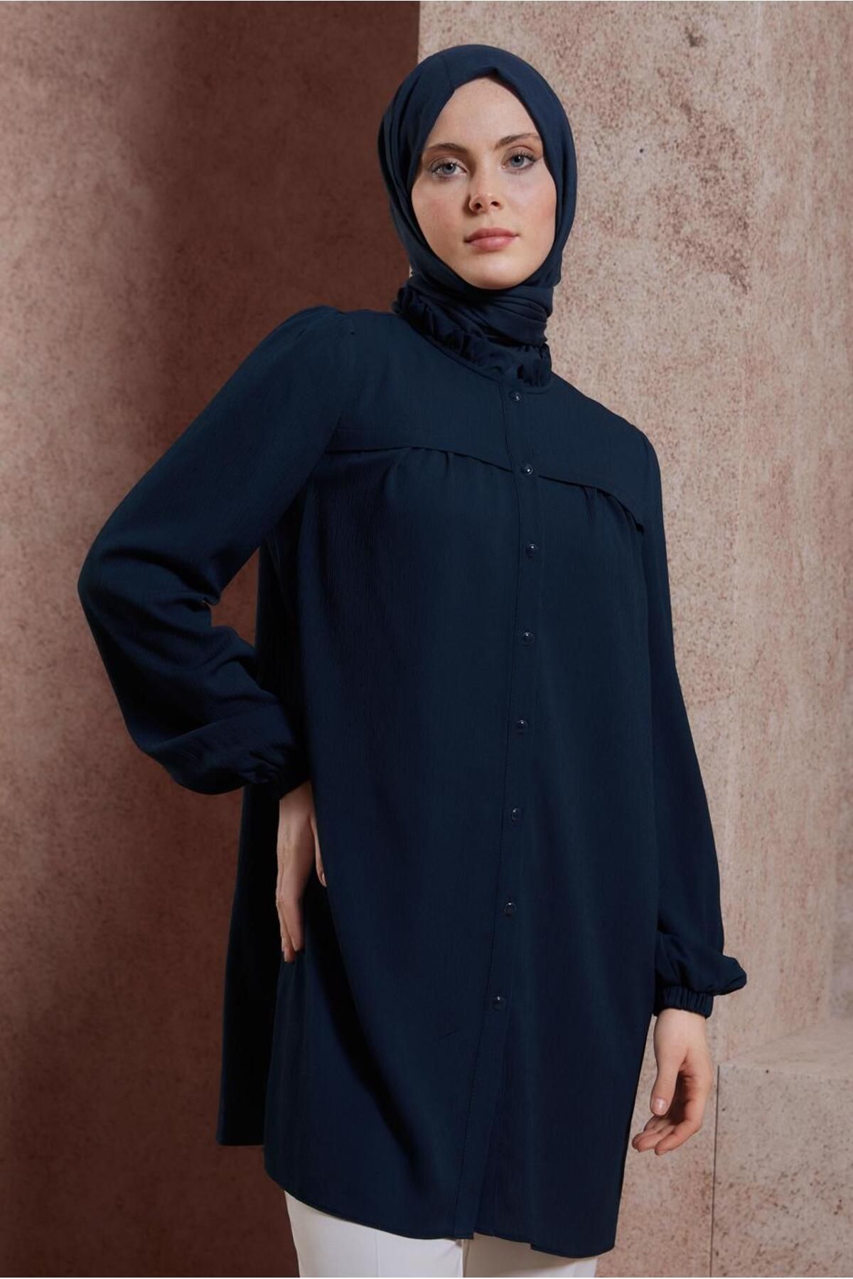 تونیک یقه ریبل 44488 Alvina