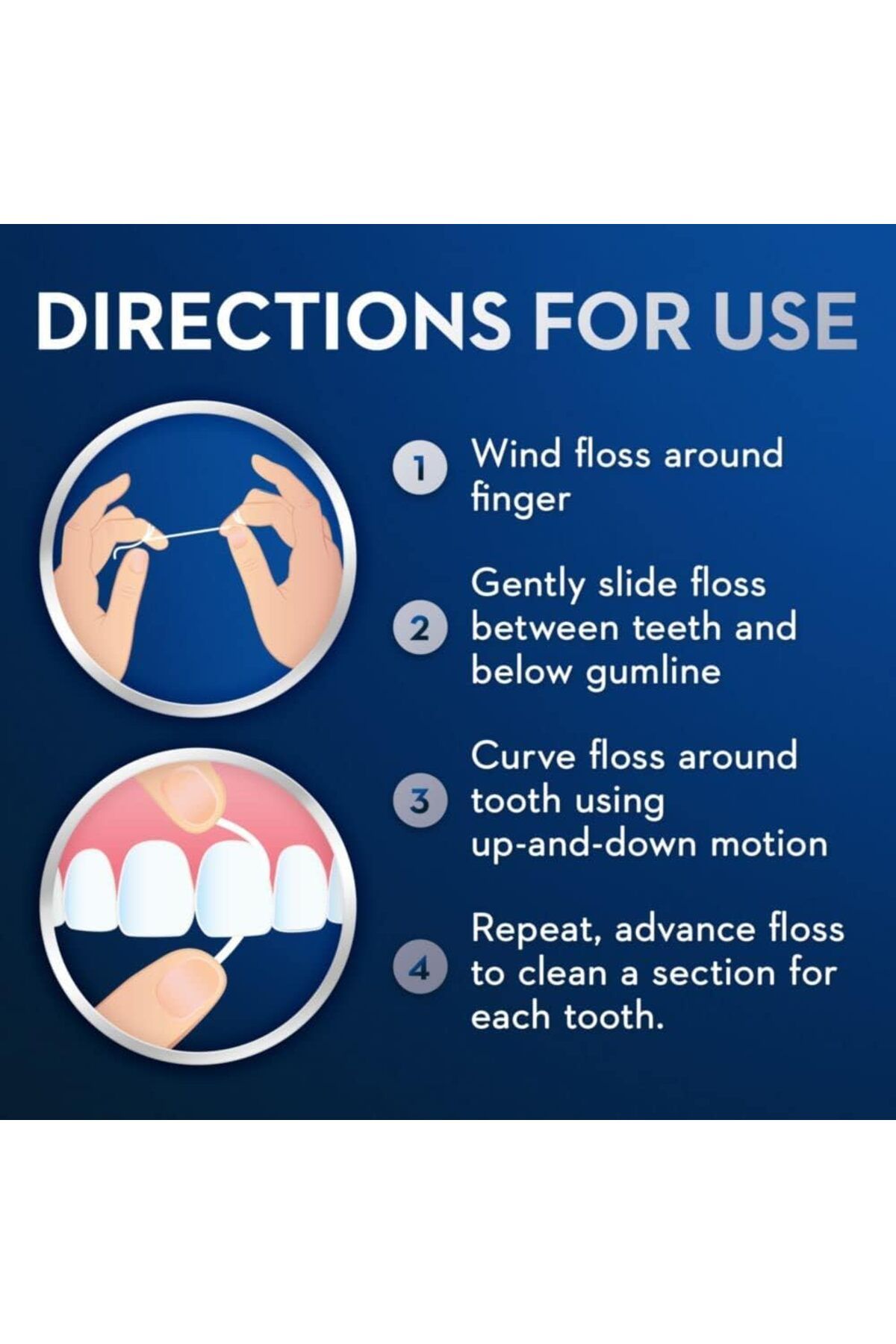 Oral-B-Oral-B Super Floss 50 Pre-Cut Strands White 7