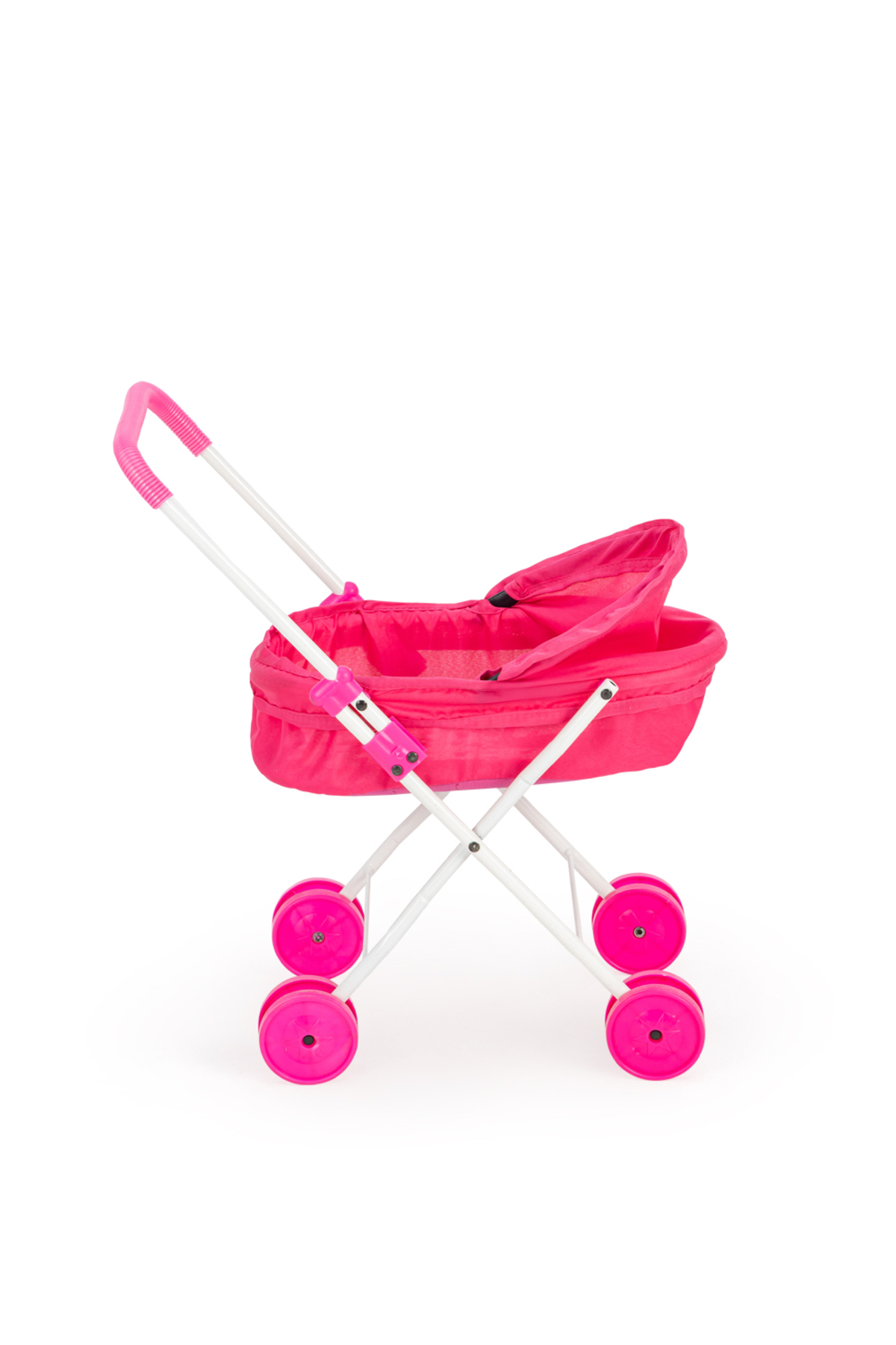 Rival Prenses Katlanabilir, Metal Oyuncak Bebek Arabası - Oyuncak Puset RENK: FUŞYA fotoğrafı 2 (önizleme)